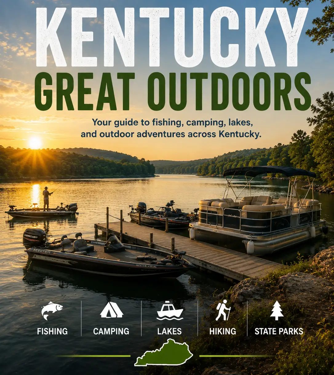 Kentucky Great Outdoors: Your Guide to Fishing, Camping, Lakes, and Outdoor Adventures